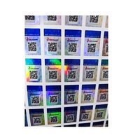 Étiquette à gratter avec un numéro de code différent pour chaque pièce, autocollant holographique de marque pharmaceutique de style 2D avec un numéro de code unique