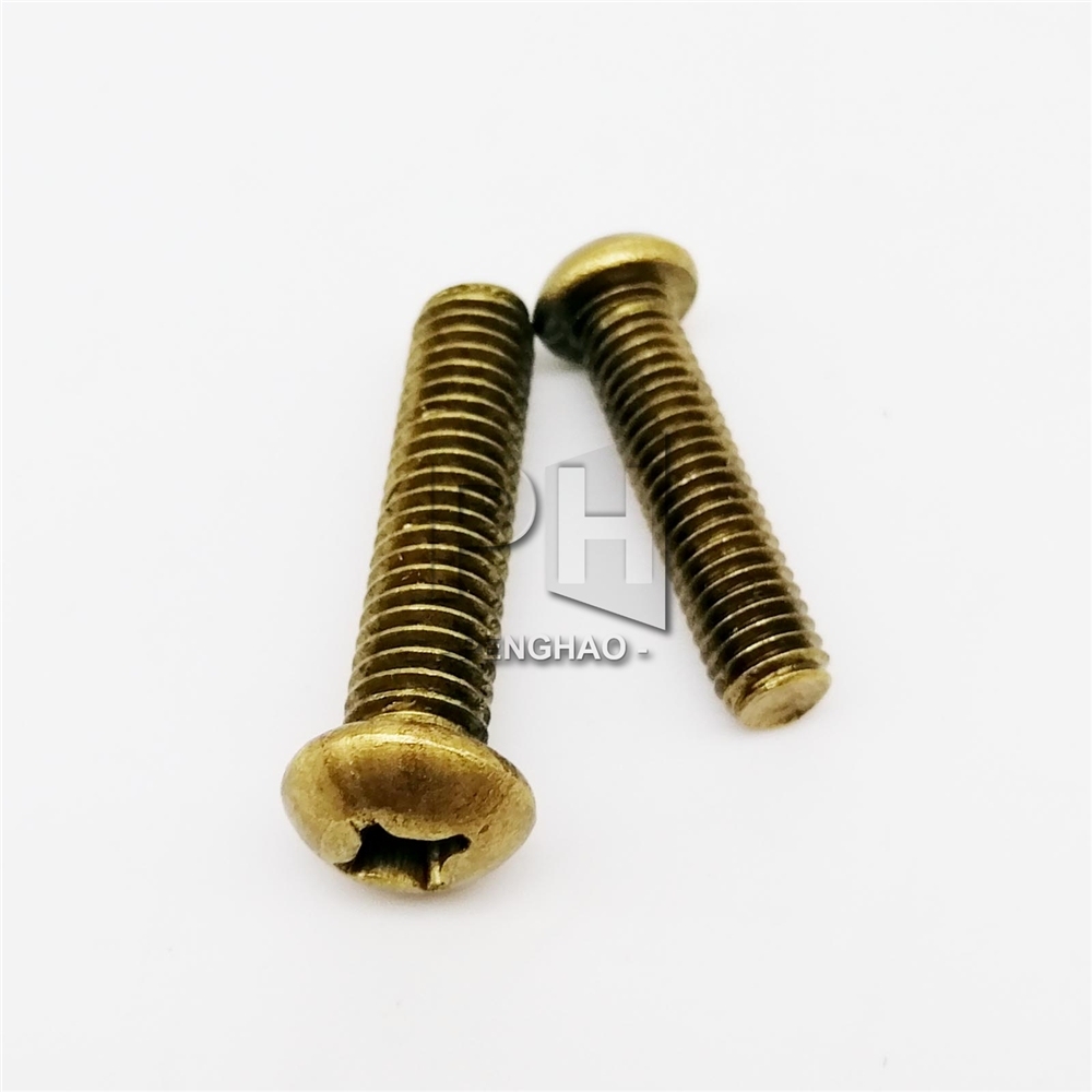 Viti Testa Tonda In Ottone Phillips - Assortimento Metrico M2 M3 M4 M5 M6 - GooBetter