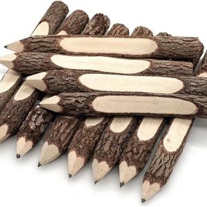Lápiz Ecológico Personalizado, Lápiz de Madera Natural Hecho a Mano, Lápiz de Ramas, Bolígrafo de Madera - Product Image 2