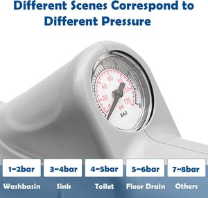 Dụng cụ thông tắc bồn cầu, dụng cụ làm sạch cống, dụng cụ thông tắc cống bồn cầu, dụng cụ thông tắc ống nước, dụng cụ làm sạch bằng khí nén áp suất cao - Product Image 6