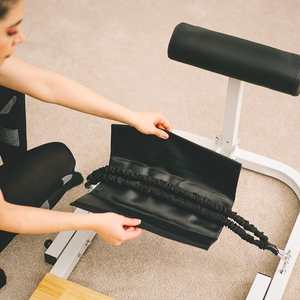 Appareil de musculation robuste pour fessiers, en acier, cuir PU et mousse, résistant à l'abrasion - Product Image 5