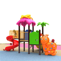Terrain de jeu en Pvc préscolaire enfants aire de jeux parc amusant extérieur nouveaux curseurs enfants 3-6 ans toboggan aire de jeux ensemble pour les enfants