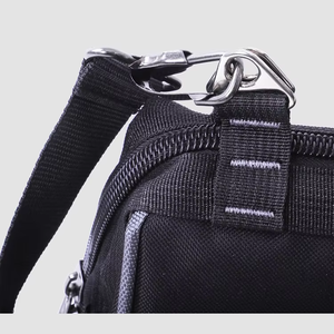 Sac à outils multifonctionnel épaissi de grande taille en tissu Oxford résistant à l'usure avec fermeture éclair pour le travail du bois et l'électricité - Product Image 4