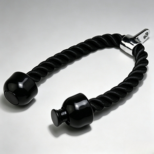 Corda a Doppia Testa Longmen per Allenamento Tricipiti, Accessorio Fitness con Pressione Verso il Basso - Product Image 3