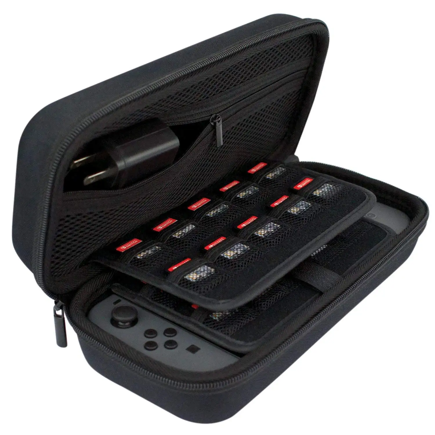 OEM-estuche de transporte EVA para Nintendo Switch/OLED/Lite, bolsa protectora de viaje portátil dura con almacenamiento de tarjeta de juego