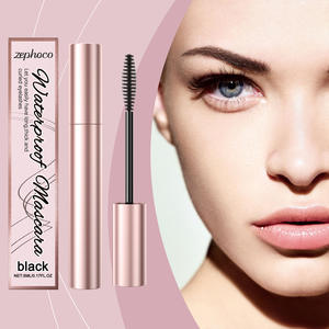 ZEPHOCO gros fibre imperméable longue bouclée <span class=keywords><strong>incolore</strong></span> naturel durable noir bouclé oeil noir - Product Image 1