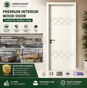 Puertas Contemporáneas Personalizadas de Madera Maciza y Polímero Impermeables con Panel de Cristal de Carbono HMR para Uso Residencial y Comercial - Product Image 2
