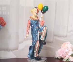 Figurine de Clown <span class=keywords><strong>Joker</strong></span> en Résine, pour Décoration, Cadeau d'Anniversaire - Product Image 2