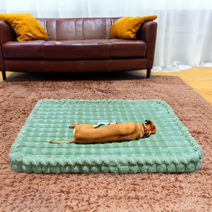 Alfombrillas cómodas de lana personalizadas para perros y mascotas, alfombrillas ortopédicas impermeables de espuma de huevo para cachorros, alfombrillas para perros grandes de interior - Product Image 1