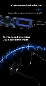 Kính râm biểu tượng tùy chỉnh tai nghe không dây Bluetooth kính mặt trời Bluetooth kính thông minh với tai nghe - Product Image 3