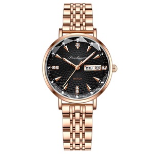 Montre à Quartz de Luxe Drioshipping pour Homme, Étanche, Bracelet en Acier Inoxydable, Boîtier en Alliage, Cadran en Verre, Aiguilles Ronda - Product Image 6