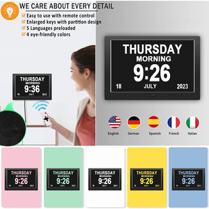 Chứng Khoán 10.1 ''Wifi thời tiết đồng hồ Album mất trí nhớ báo động ảnh kỹ thuật số lịch ngày đồng hồ - Product Image 5