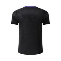Jersey Badminton Raglan Custom Neon Glitch Print, Bernapas, Cepat Kering, Ringan, Seragam Latihan Tim, Logo Custom, MOQ Kecil