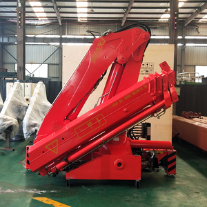 Grue à flèche hydraulique FUMAN de 10 tonnes montée sur camion pour la manutention industrielle - Product Image 3