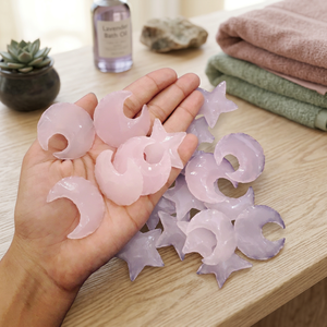 Rose Quartz Star <b>Cut</b> Crystal <b>Stones</b> Handmade Figurine <b>for</b> Home Decoration Feng Shui Reiki Jewelry Thanksgiving Real Touch - Product Image 4
