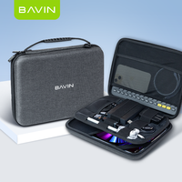 Étui de protection pour tablette BAVIN BE11, en peluche, portable, avec fermeture éclair, accessoires de rangement, pochette pour iPad