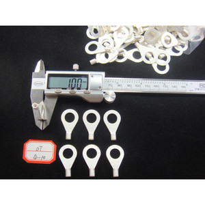Bornes annulaires Han Yi OT4-10 en cuivre pur, épaisseur 1,0 mm, pour l'électronique et l'ingénierie électrique - Product Image 3
