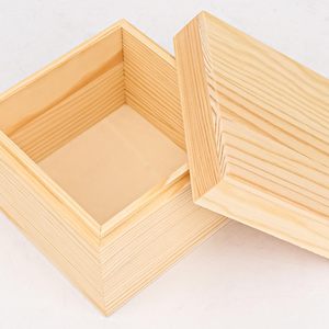 Boîte de rangement empilable multi-compartiments en bois naturel écologique, durable, pour cosmétiques, bijoux, salle de bain, chambre, salon - Product Image 2