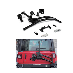 Portador de neumático de <span class=keywords><strong>repuesto</strong></span> estilo AEV <span class=keywords><strong>4X4</strong></span> de nuevo diseño para jeep Wrangler JL 2018-2025 - Product Image 1