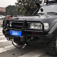 Vente en gros de pare-chocs avant 4x4 pour Toyota Land Cruiser LC80, pare-chocs en acier