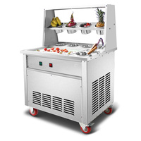 Machine à faire des glaces frites, machine à faire des rouleaux de glace