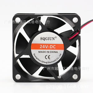 Sqgiun 60mm Dc Cooling <b>Fan</b> 60x60x25mm 24V Industrial For Machine <b>Heat</b> Dissipation - Product Image 3
