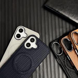 Funda de teléfono de cuero de punto de negocios para <span class=keywords><strong>iPhone</strong></span> 16 15 14 13 <span class=keywords><strong>Pro</strong></span> Max <span class=keywords><strong>11</strong></span> 12 Plus imán fuerte <span class=keywords><strong>Sim</strong></span> almacenamiento funda protectora a prueba de golpes - Product Image 6