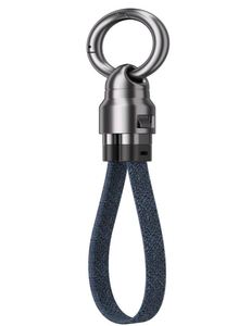 Portable Bullet Head 240W Nylon Keychain Lanyard <b>Type</b> <b>C</b> to <b>C</b> Cable Fast Charging for Mobile Phone Laptop iPhone Samsung - Product Image 1