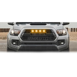Bandes décoratives LED pour calandre de voiture, kit carrosserie de calandre de course, calandre avant pour Toyota Tacoma 2016-2023, pièce extérieure - Product Image 3