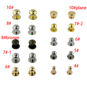 Nhà Máy bán hàng trực tiếp của núm vú đinh đầu đinh tán đinh tán kim loại ví nút trang trí - Product Image 4