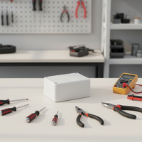 Boîte de distribution YOUU IP66 avec connecteurs à vis, grande boîte de jonction électrique triphasée haute tension (modèle PC et cuivre LJBC)