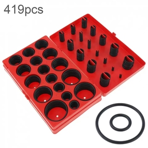 Kit <span class=keywords><strong>de</strong></span> <span class=keywords><strong>Juntas</strong></span> Tóricas <span class=keywords><strong>de</strong></span> 419 Piezas y 32 Tamaños, <span class=keywords><strong>Juntas</strong></span> Tóricas <span class=keywords><strong>de</strong></span> <span class=keywords><strong>Goma</strong></span>, Kit Surtido <span class=keywords><strong>de</strong></span> <span class=keywords><strong>Juntas</strong></span> Tóricas <span class=keywords><strong>para</strong></span> Grifos, Fontanería Profesional, <span class=keywords><strong>Juntas</strong></span> Automotrices - Product Image 5