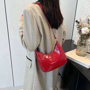 Fashionable Korean Style Armpit <b>Bag</b>, Retro Solid Color Crossbody <b>Bag</b>, High-quality Luxury Women's Shoulder <b>Bag</b> - Product Image 4