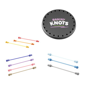 Brainy Knots Rope Untangling Game Plastic <b>Puzzle</b> Toy For Children 4-6 Years Old Logic Educational Indoor Play - Product Image 1