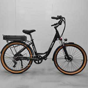 Vélo électrique de ville en alliage d'aluminium de 26 <span class=keywords><strong>pouces</strong></span>, batterie au lithium 48V 10.4AH, moteur puissant de 500W, capteur intelligent au moyeu arrière, pour adultes, fabriqué en Chine - Product Image 3
