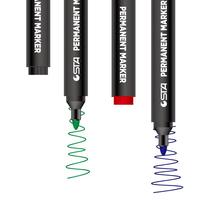 Stylo pour tableau blanc STA, marqueur non toxique, vente en gros, logos personnalisés, écriture fluide, stylo liquide direct, ensemble pour le bureau et la salle de classe