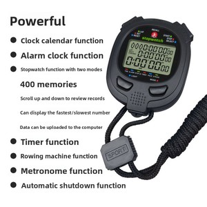 Cronómetro Digital PS-1008 con Transferencia de Datos a PC, Memoria para 400 Vueltas, Temporizador Electrónico, Conectividad USB para Análisis Deportivo - Product Image 3
