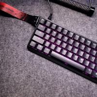Clavier mécanique de jeu programmable Madlions MAD 60 HE 61 touches filaire RGB USB Type-C à effet Hall avec taux de réponse 8K