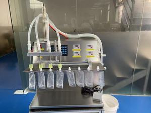 Machine de remplissage semi-automatique pour sachets à bec verseur, pour boissons, miel, sauces, huiles <span class=keywords><strong>et</strong></span> aliments, avec temps de livraison plus rapide - Product Image 6
