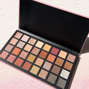 Paleta de sombra de ojos grande, maquillaje de etiqueta privada, sombra de ojos muy pigmentada, Etiqueta Privada - Product Image 1