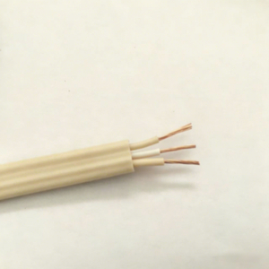Câble plat souple multibrin 2 conducteurs 10,0 mm TPS 450/750V 90, isolé PVC, gaine en cuivre, pour distribution d'énergie SPT - Product Image 2