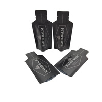 Pochettes de forme personnalisée avec logo Pochette en forme thermoscellée petits sachets plats laminés pour 10ML 15ml Sachet de gel de mousse de mer
