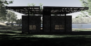 Villa préfabriquée en bois écologique LCB01 de 20/40 pieds, serre industrielle, solution complète, garantie 5 ans, disponible en ligne - Product Image 3