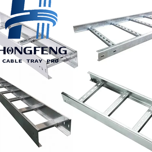 Plateau d'échelle de câbles multi-styles personnalisé à bas prix Chemin de câbles en aluminium galvanisé à chaud - Product Image 4