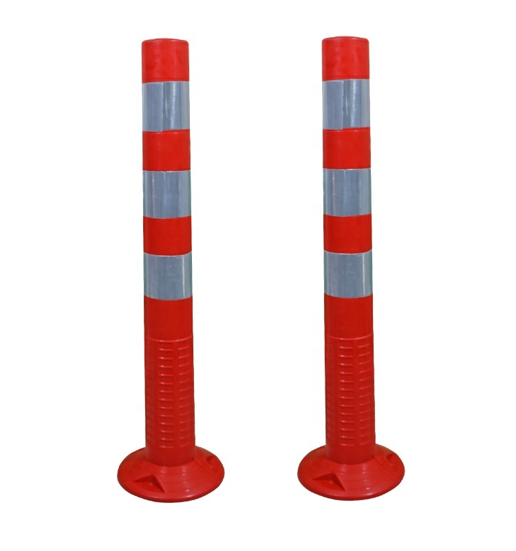 Plastic Road Warning Temporary Traffic Bollard
