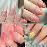 BORN PRETTY – Lot de 9 Gels Pat Pat Multicolores Printaniers – Vente Directe Usine – Kit de Gels Pat Pat Dégradés pour Salon de Manucure