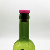 Bouchons de bouteille de vin et bouchons d'eau en silicone écologiques personnalisés pour les bouteilles de boissons et les accessoires de bar