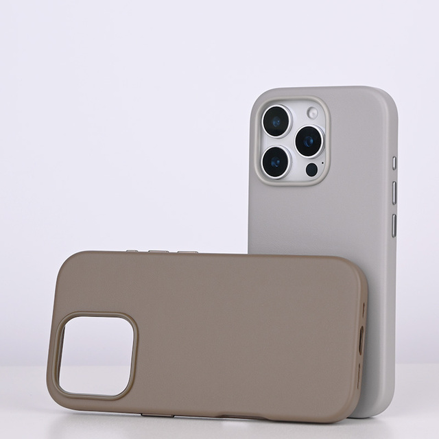 2024 NAPPA High End Leather Phone case Vegan Leather NAPPA Patterned Mobile Phone Cover Waterproof for iPhone 15 16 Pro Max