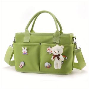 Bolsa de Pañales de Gran Capacidad para Mamá, Bolso de Hombro Único con Estampado, Bolso de Mano para Viaje, Bolso de Mujer - Product Image 4