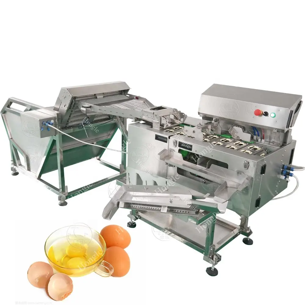 M máquina de processamento separação de ovos, separador de ovos duplo, branco e yolk
